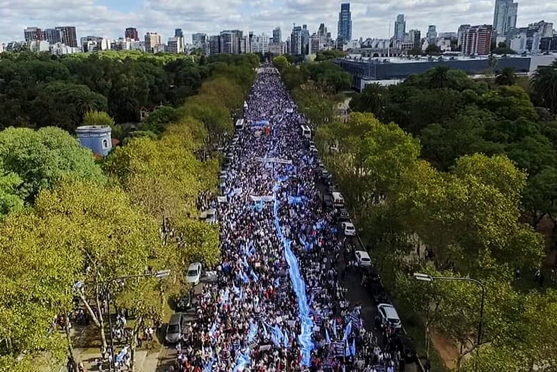 Marcia per la vita 2019 in Argentina: quasi due milioni di partecipanti 1