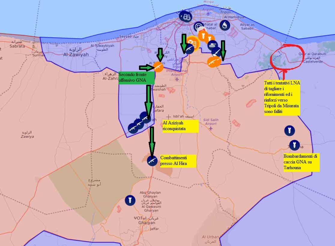 Aggiornamento flash dai fronti libici del 13-4-2019 1