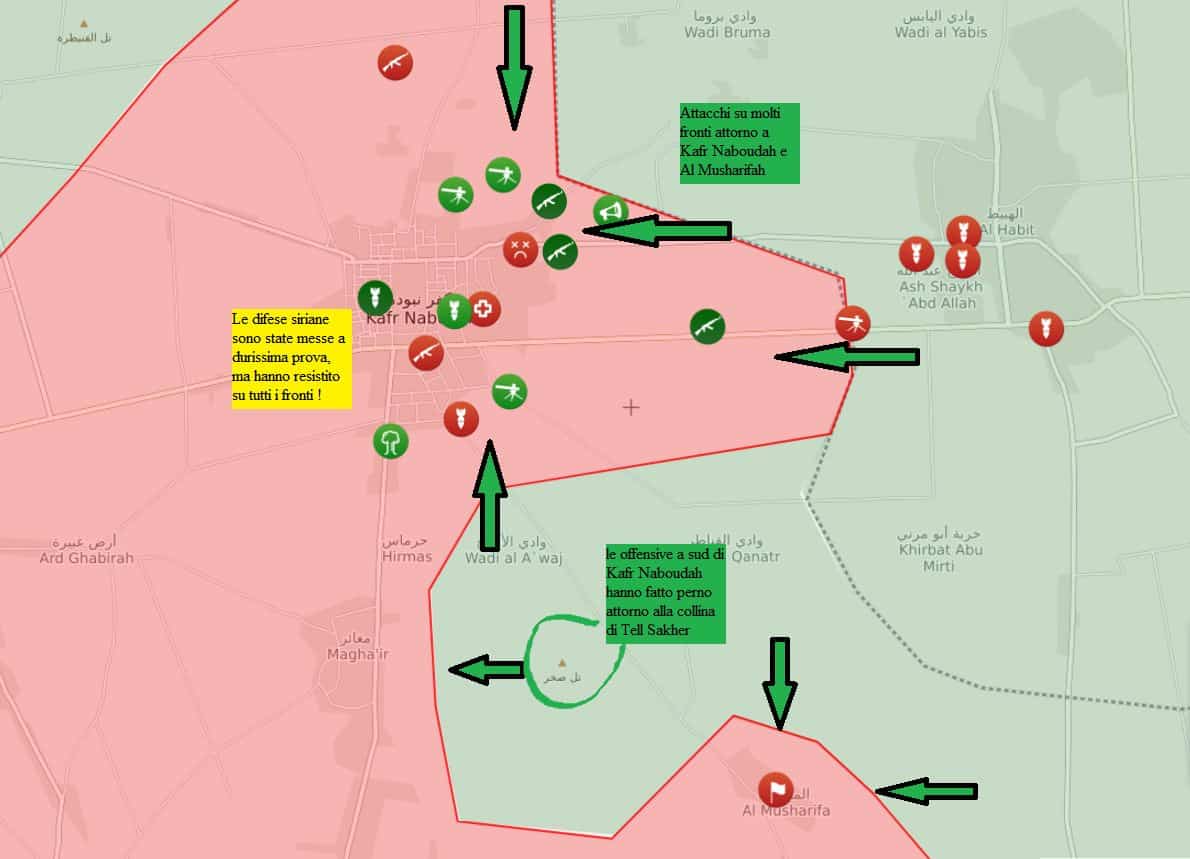 SIRIA - Situazione sui fronti al 16 maggio 2019 5