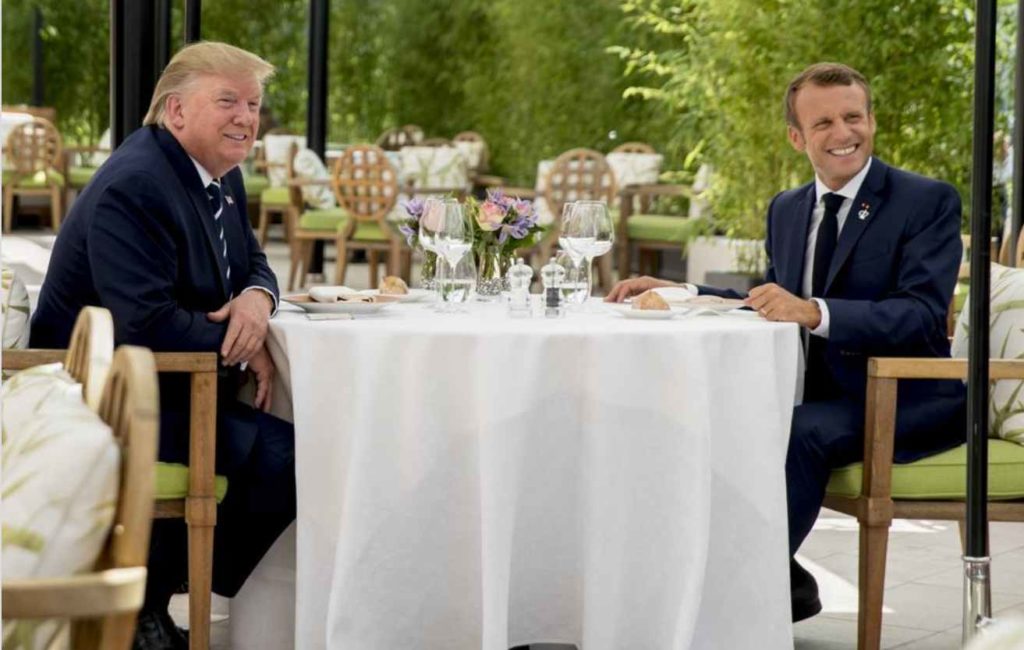 G7: le mosse di Macron 1