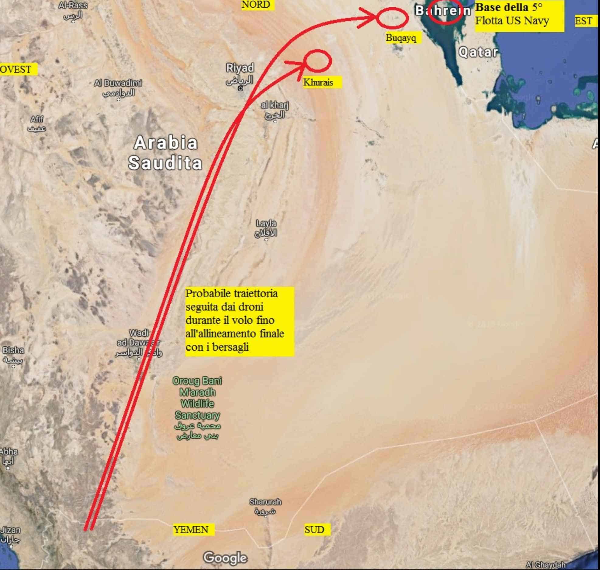 Attacchi agli impianti petroliferi sauditi: i droni dello Yemen provenivano dall'Iraq? 2
