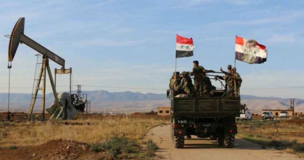 USA pronti a sparare all'esercito siriano ed ai russi se si avvicinano ai campi petroliferi siriani 1