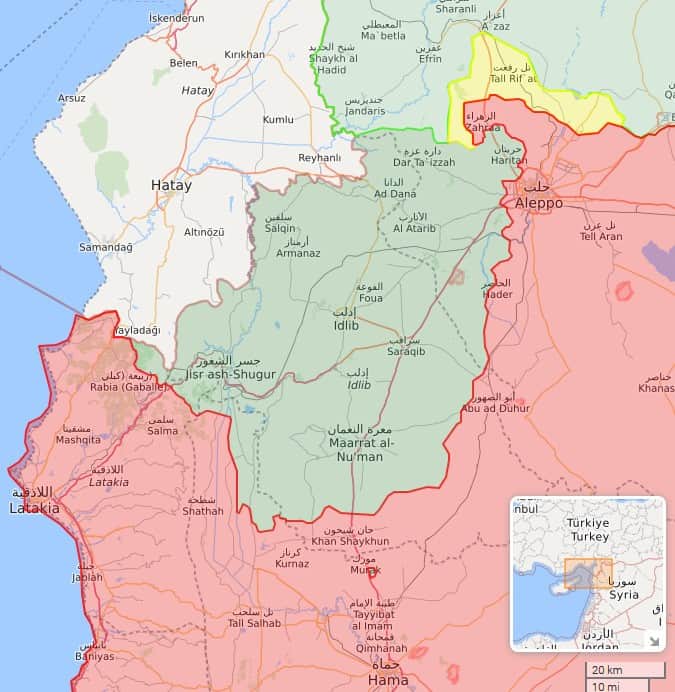 La Siria lancia una nuova campagna nella provincia di Idlib - Battaglia delle Nazioni Unite per il controllo degli aiuti ai siriani 1