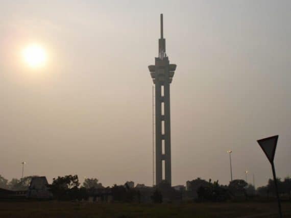 La torre intitolata a Patrice Lumumba a Kinshasa