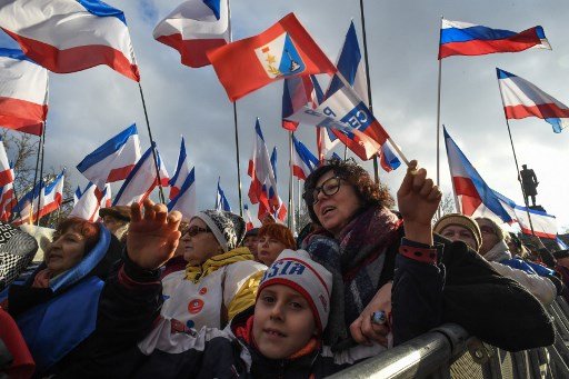anniversario anniversario indipendenza Crimea