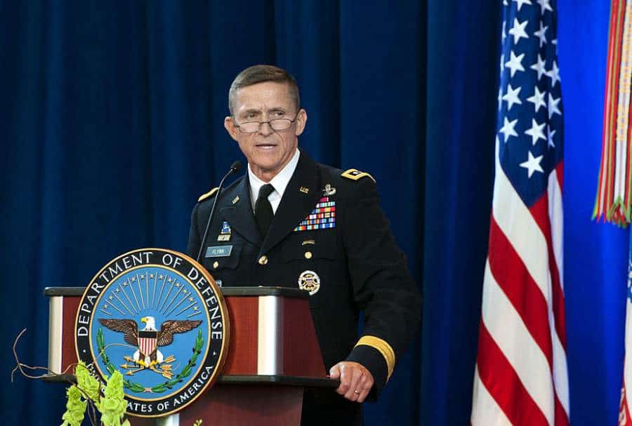 Behind the scenes of Flynn's resignation US security adviser 1