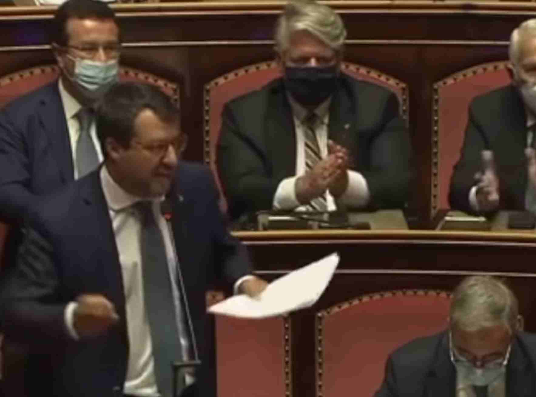 Senato dice sì a processo per Salvini, dopo lo stop alla democrazia chiesta anche la testa del leader dell'opposizione 1
