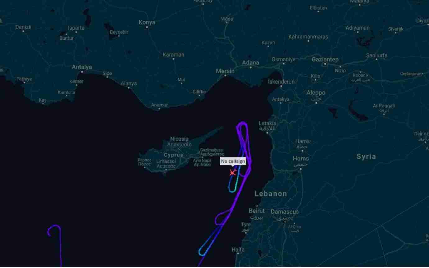 Intensificati i voli Nato di guerra elettronica sulla costa libanese e siriana 1