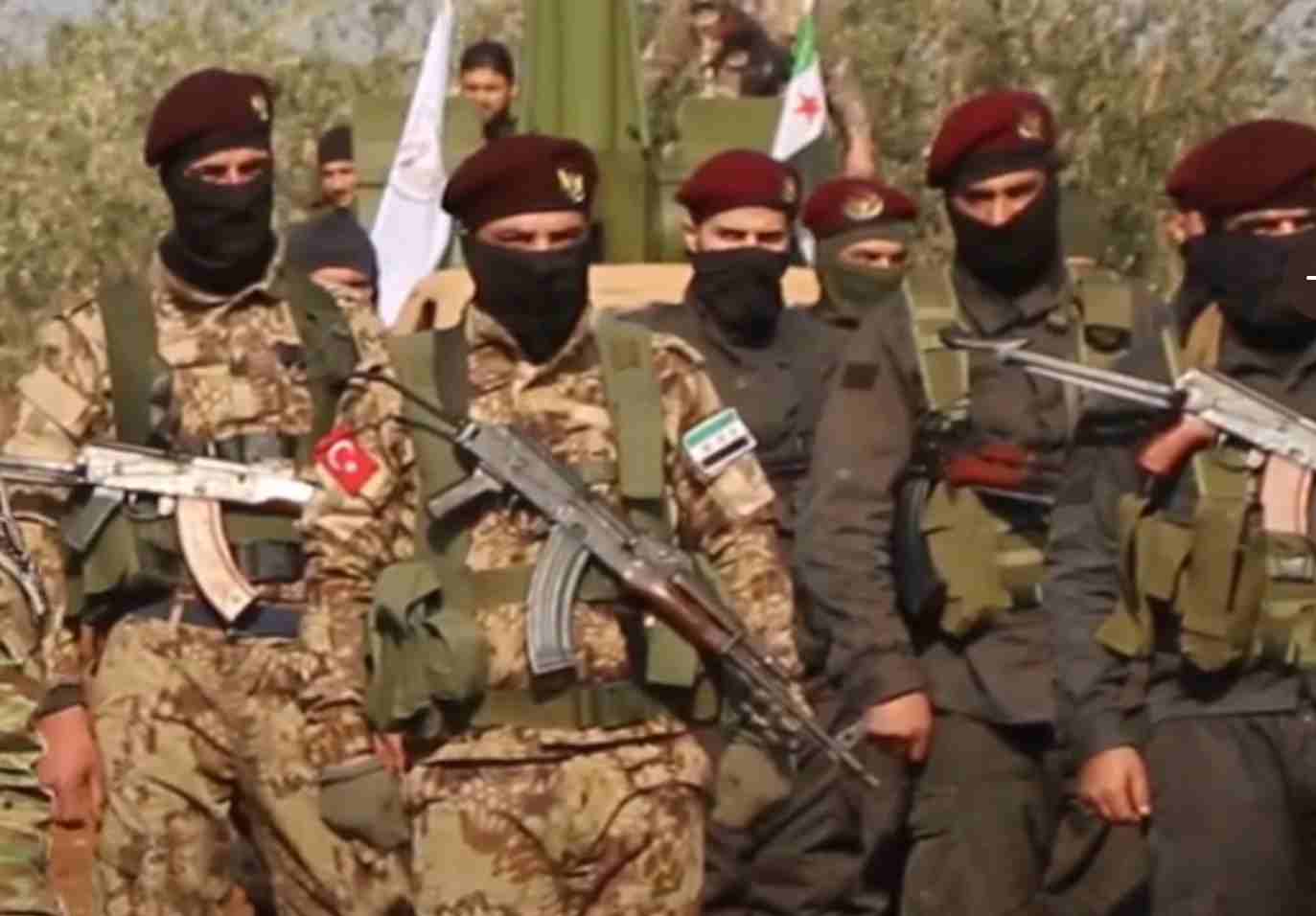 SIRIA - Le vecchie formazioni dei 'ribelli siriani' sono ora la 'legione straniera' dell'esercito turco 1