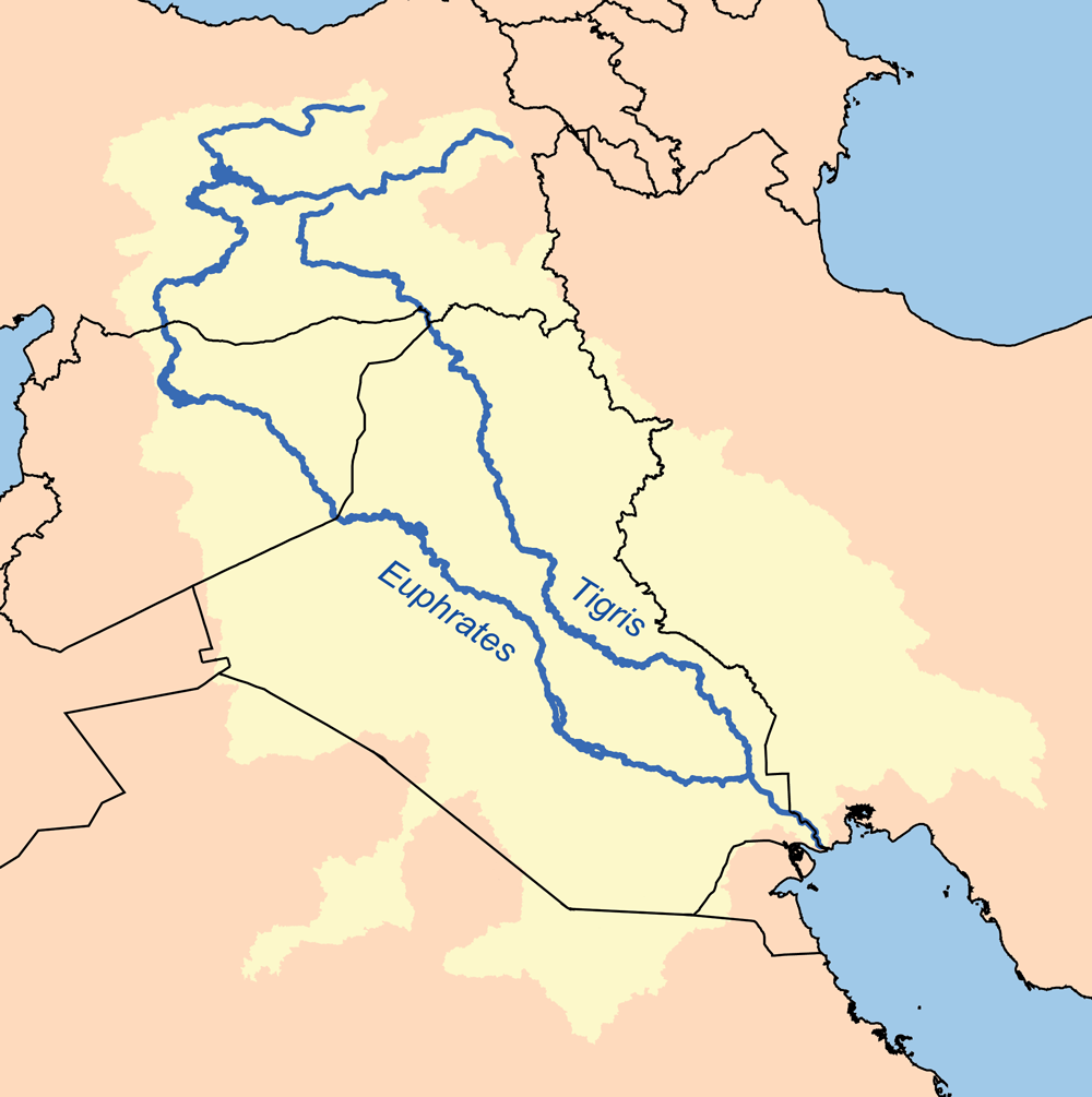Siria - La scarsità di acqua nell'Eufrate non riesce più ad azionare le più grandi centrali elettriche del paese 1