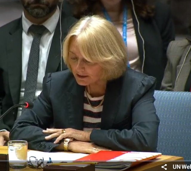 gnes Marcaillou, direttrice del servizio antimine delle Nazioni Unite, mantiene eccellenti statistiche su morti e smembramenti.