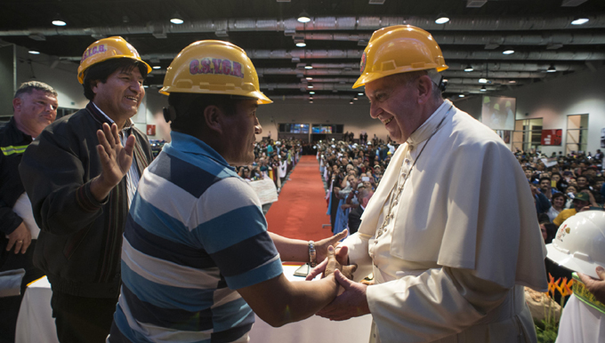 papa in Bolivia