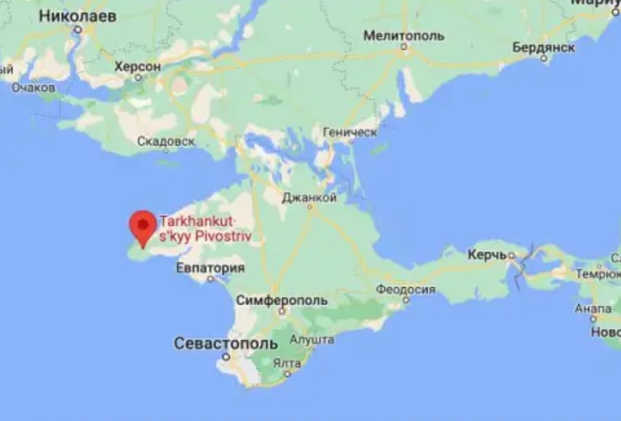 luogo dello sbarco ucraino