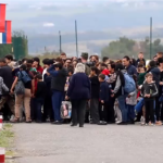 Ethnic Armenians of Nagorno-Karabakh evacuated from their homes