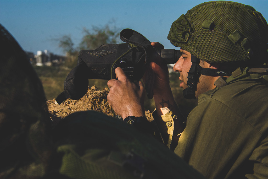 Scouting The Gaza Border, Gaza, IDF