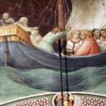File:Agnolo Gaddi e bottega, cappella del sacro cingolo, 1392-95, ritorno dalla terrasanta 04.jpg