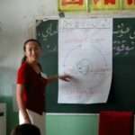 Teaching the adult learning cycle in Shanshan, Xinjiang, China