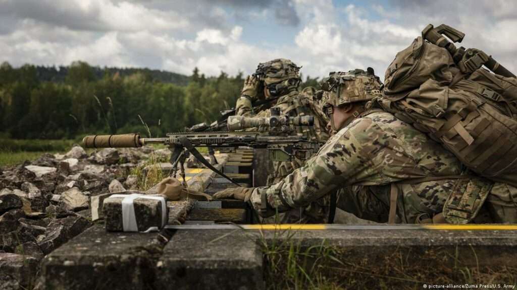 L'area di addestramento di Grafenwöhr in Baviera è una delle più grandi d'Europa dell'esercito americano (foto: picture-alliance/Zuma Press/US Army)